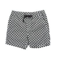Vans Range Short Checkerboard Black / White Shorts Relaxed Fit