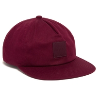 Huf - Unstructured Box Snapback Wine Hat One Size 6 Panel Cap