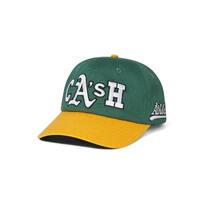 Cash Only ball park snapback cap green gold cap