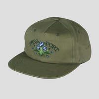 Pass~Port Bloom Workers Cap - Military Green passport hat