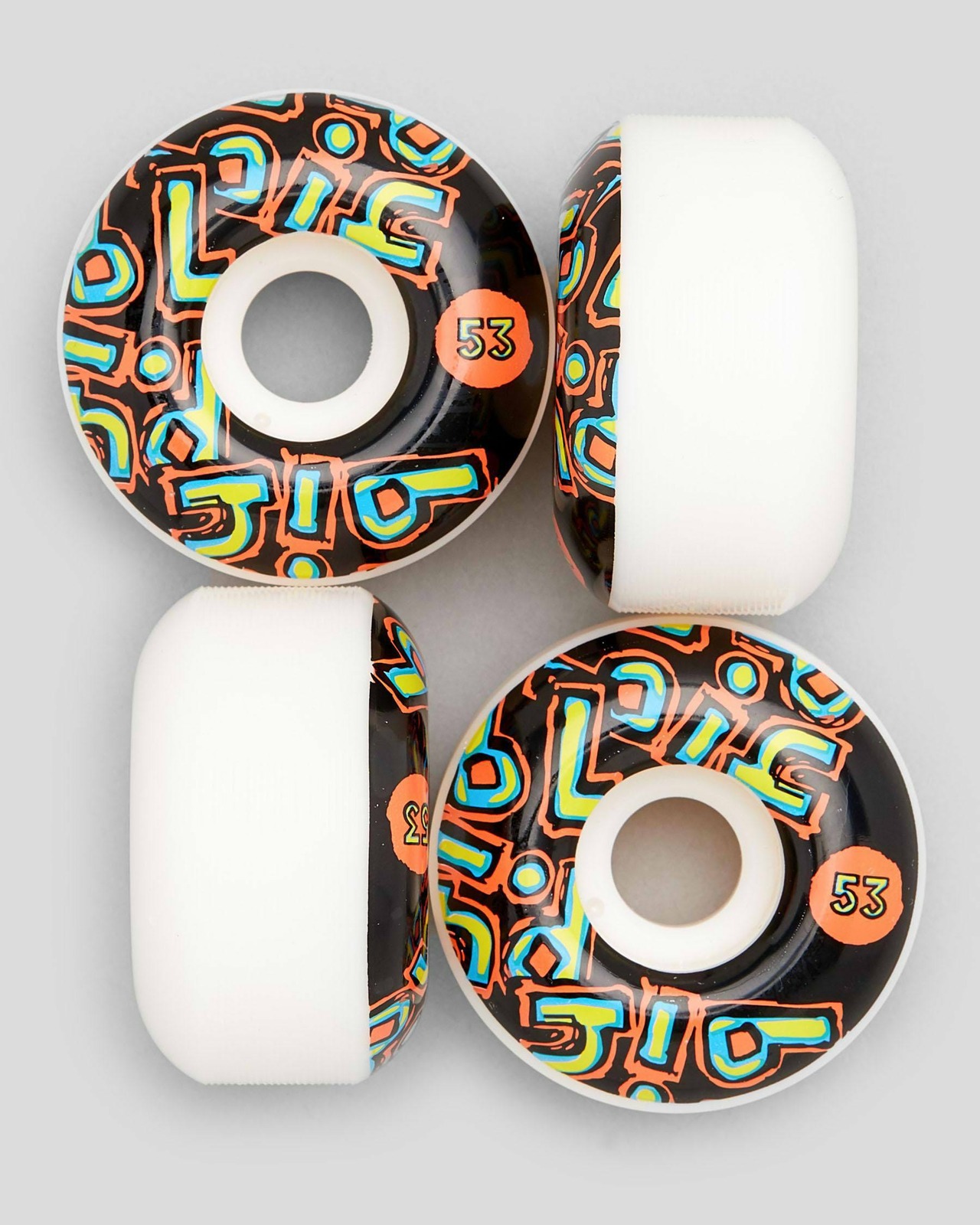 White Blind OG Stacked 51mm Skateboard Wheels 
