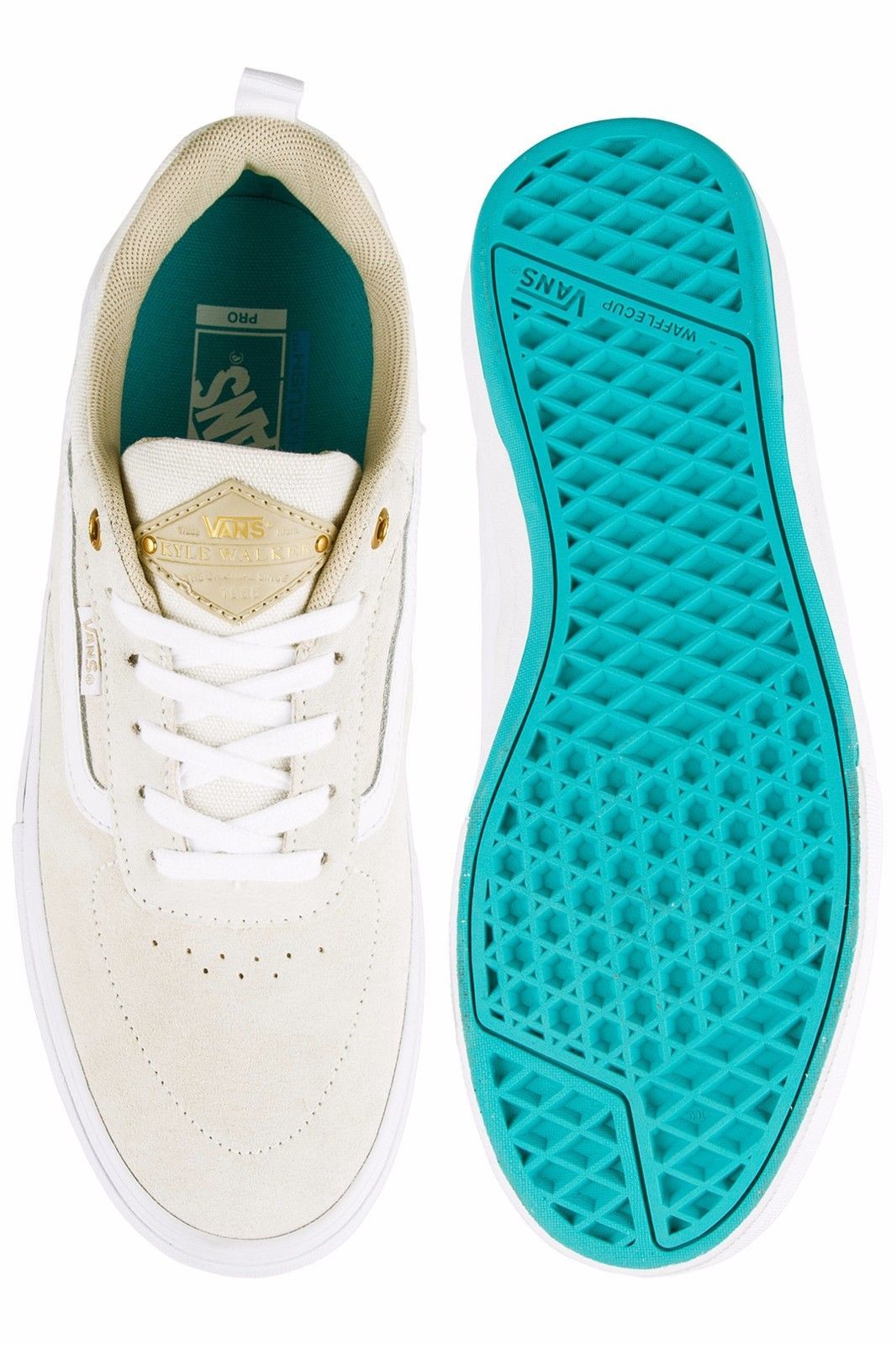 VANS SHOES KYLE WALKER PRO WHITE / CERAMIC SKATEBOARD