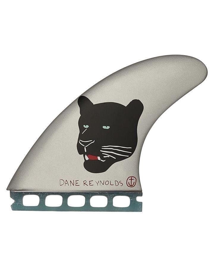 Captain Fin Co Dane Reynolds Thruster FUTURE FINS Silver NEW