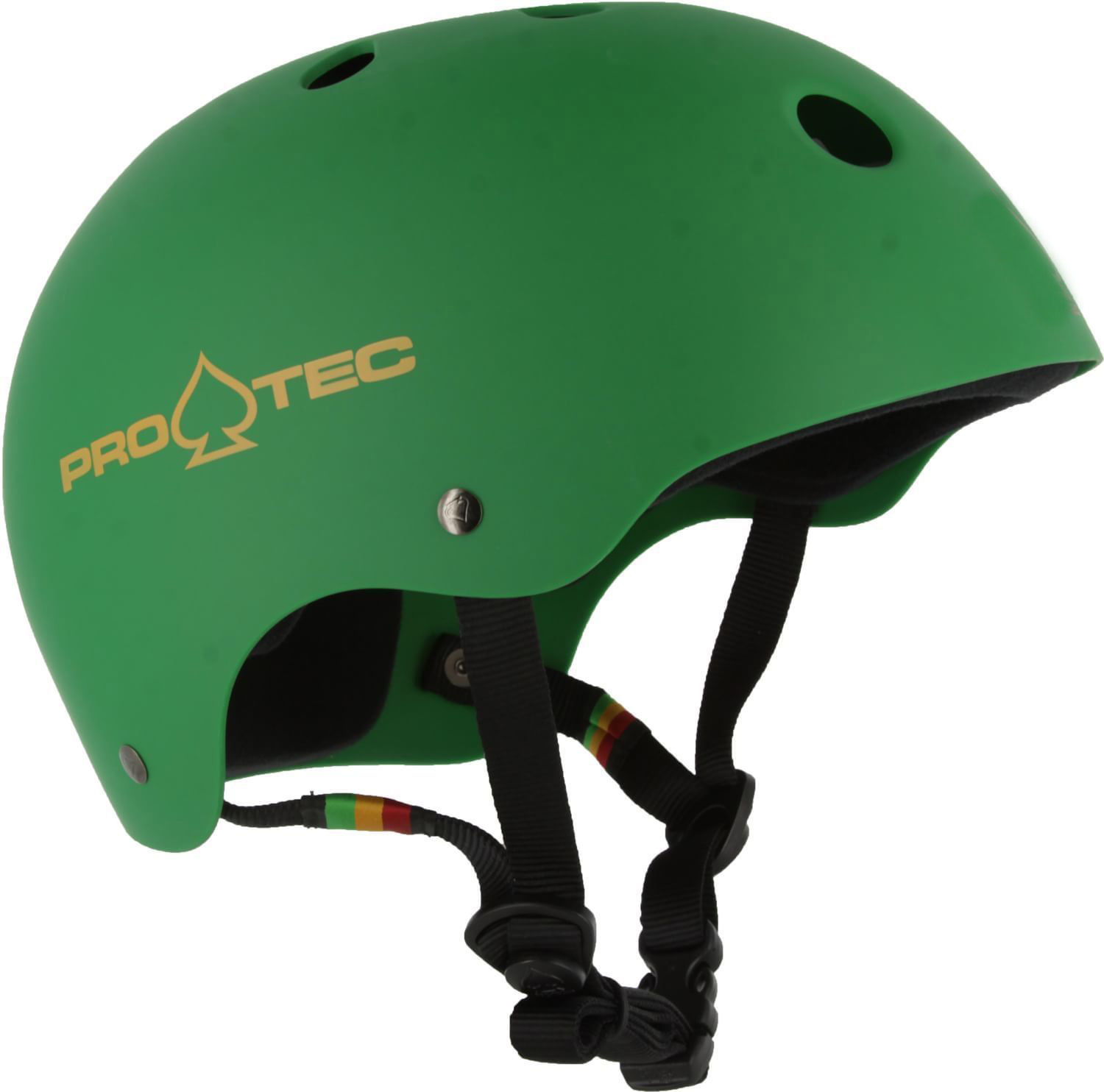 PROTEC HELMET Classic SKATE matte rasta green PROTEC AUST SELLER PRO