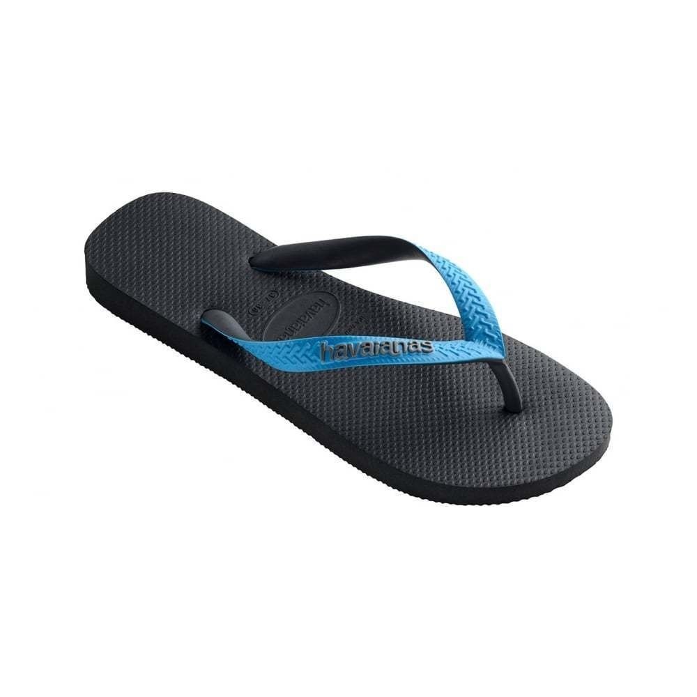 HAVAIANAS black / Turquoise MALE Thongs Sandals Male Flip Flops - Havaianas