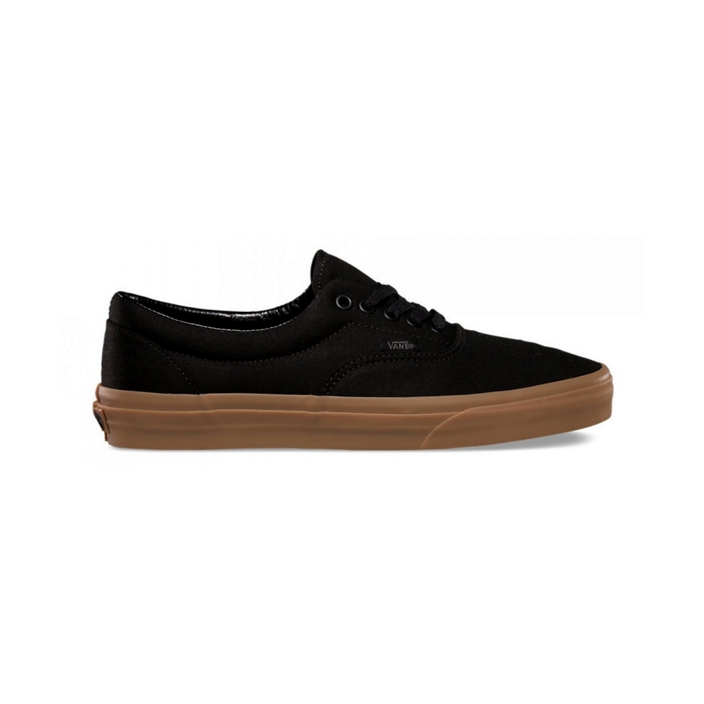 VANS ERA BLACK GUM SHOES MENS AUST 