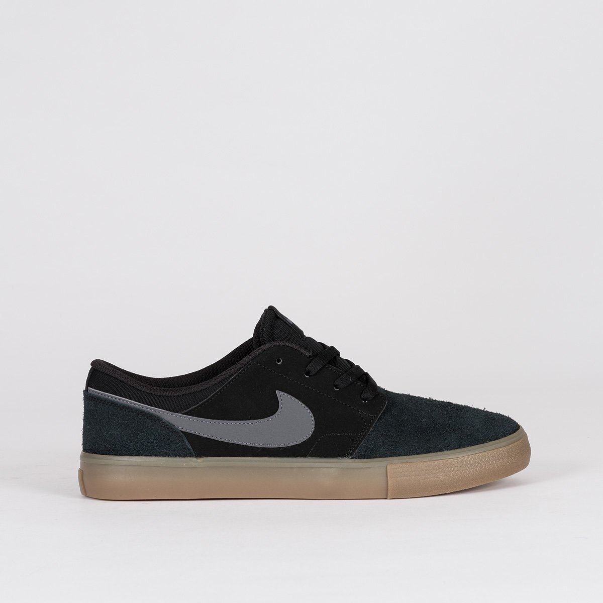 NIKE SB PORTMORE II BLACK/ GREY SKATEBOARD SHOES POSTAGE AUSTRALIAN