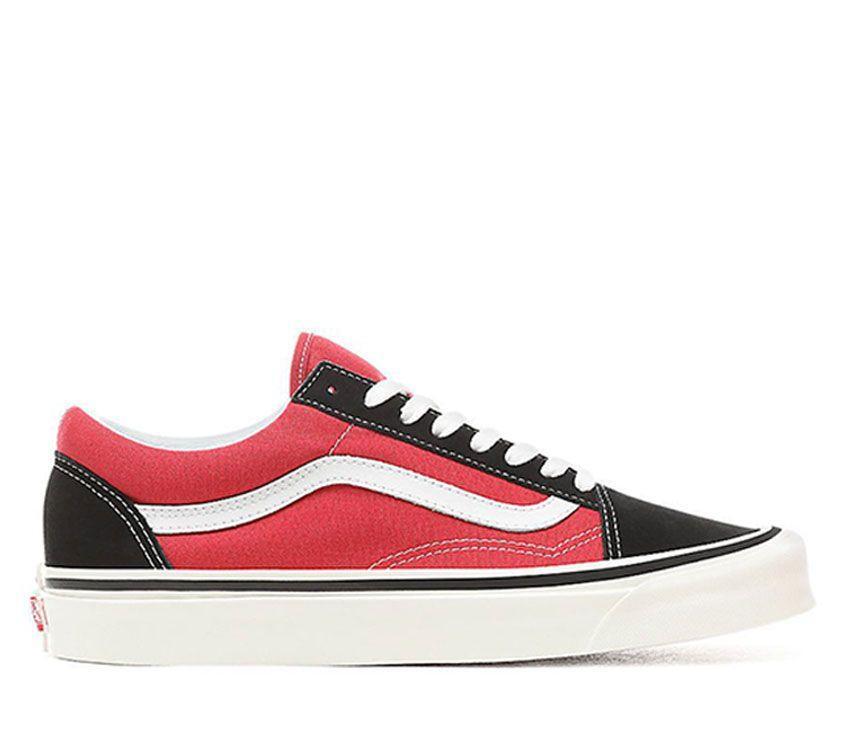 vans old skool dx red