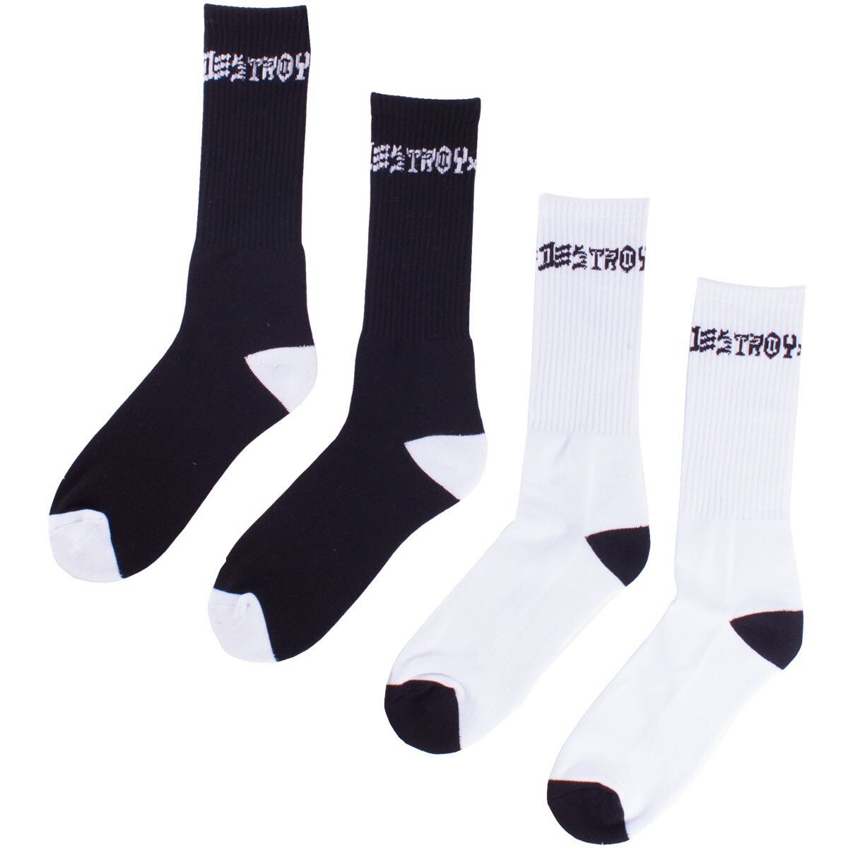 THRASHER SOCKS SKATE AND DESTROY SOCK | eBay