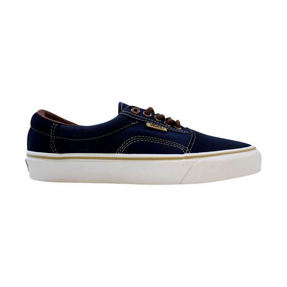 vans shoes blue and brown