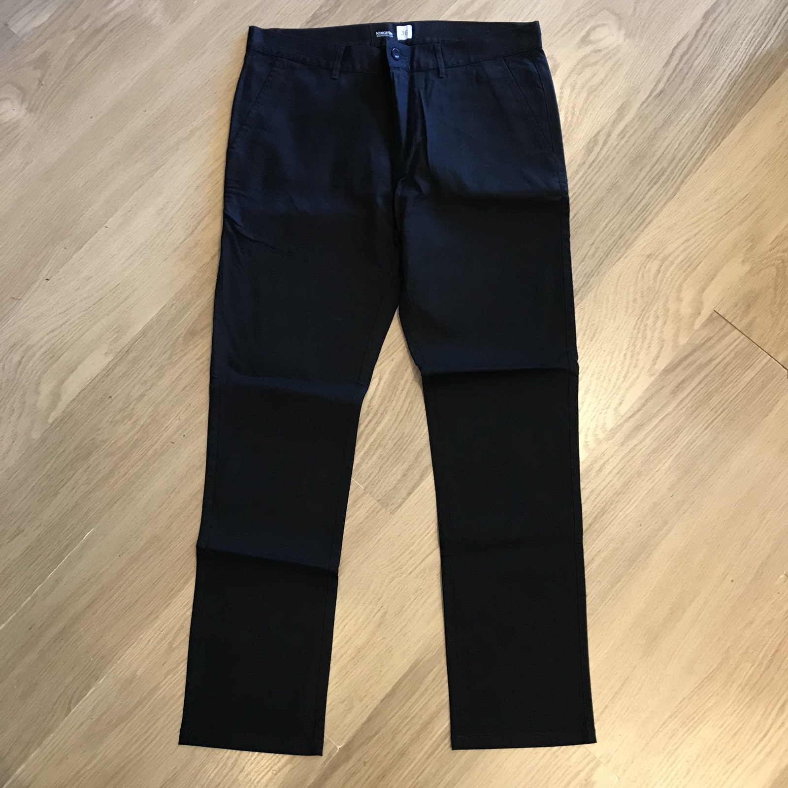 KINGPIN CHINO STRAIGHT SLIM FIT WORK PANTS KINGPIN SKATE AUS SELLER ...