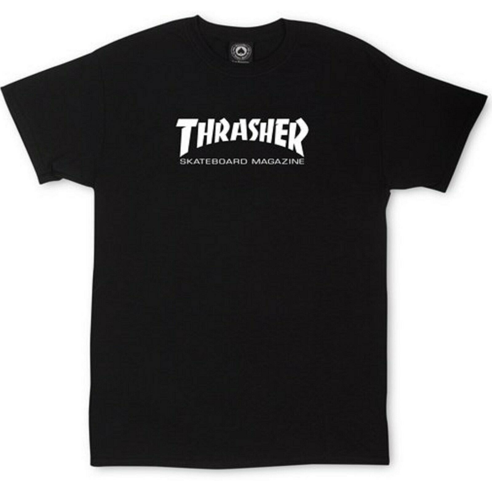 THRASHER youth t-shirt t shirt NEW TEE BLACK kids - THRASHER SKATEBOARD ...
