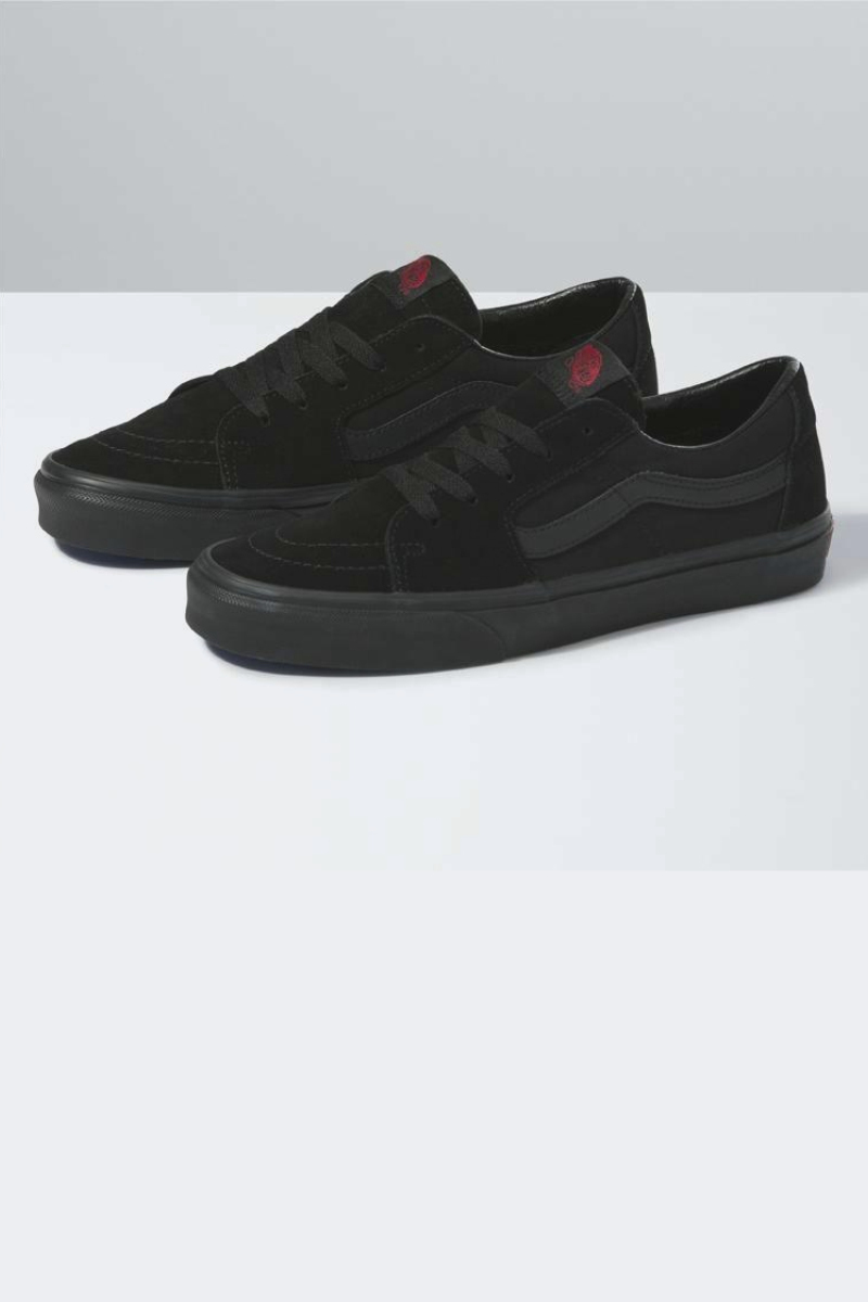 månedlige præambel Anger VANS SHOES SK8 LOW BLACK / BLACK SHOES VN0A4UUKENR - Vans