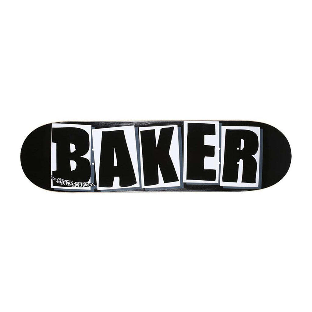 BAKER Skateboards BRAND LOGO BLACK/WHITE Skateboard Deck 8.475´´ x 31.875´´ 