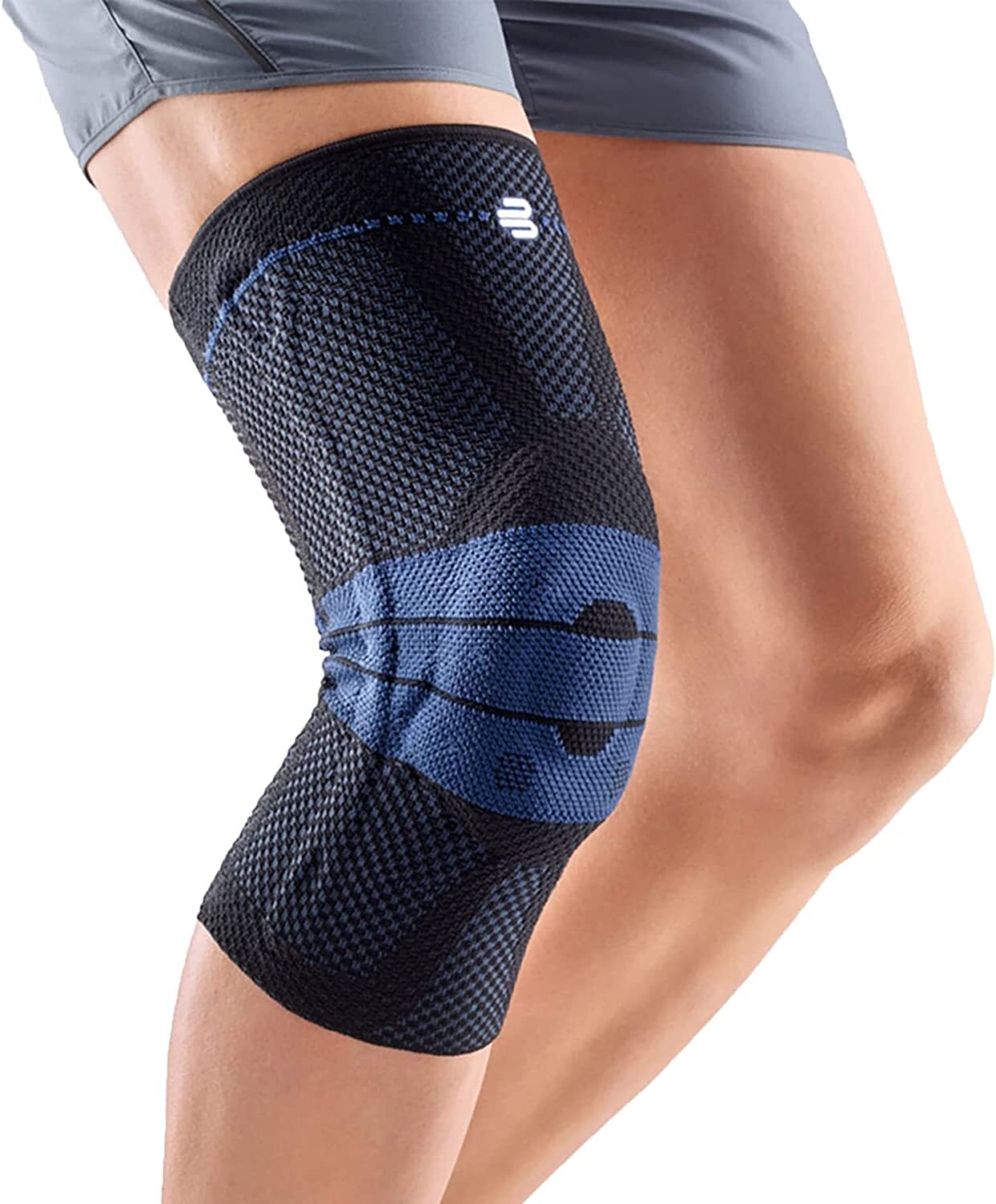 welzijn Tegenstrijdigheid Haarvaten BAUERFEIND Knee brace GenuTrain Kniebandage SCHWARZ / BLACK Reduce Pain  improve Stability