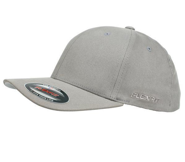 FLEXFIT PERMA CURVE CAP GREY 6277 NEW 