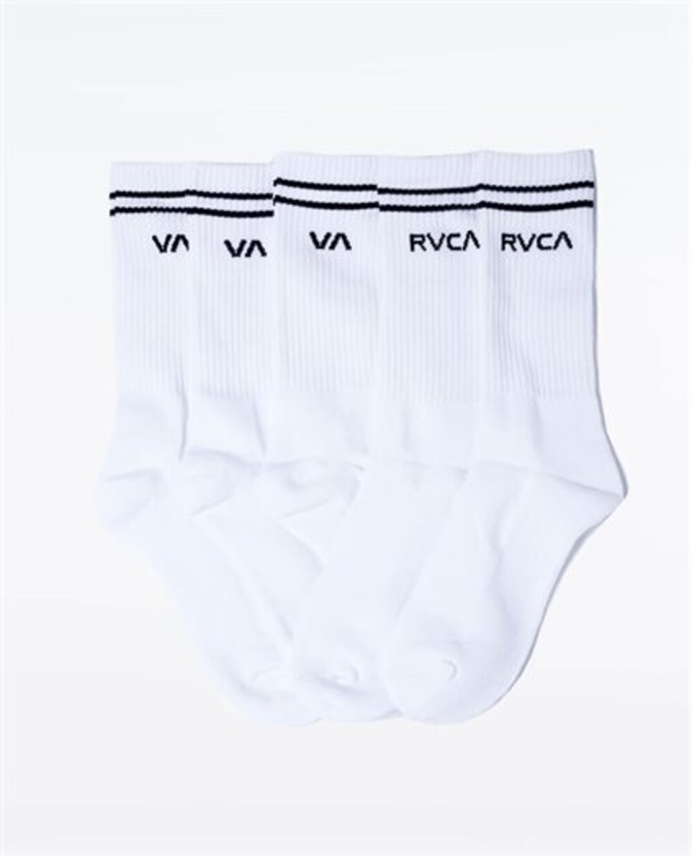 RVCA VA SPORT SOCK BLACK SKATE SURF RUCA SOCKS AUSTRALIAN SELLER