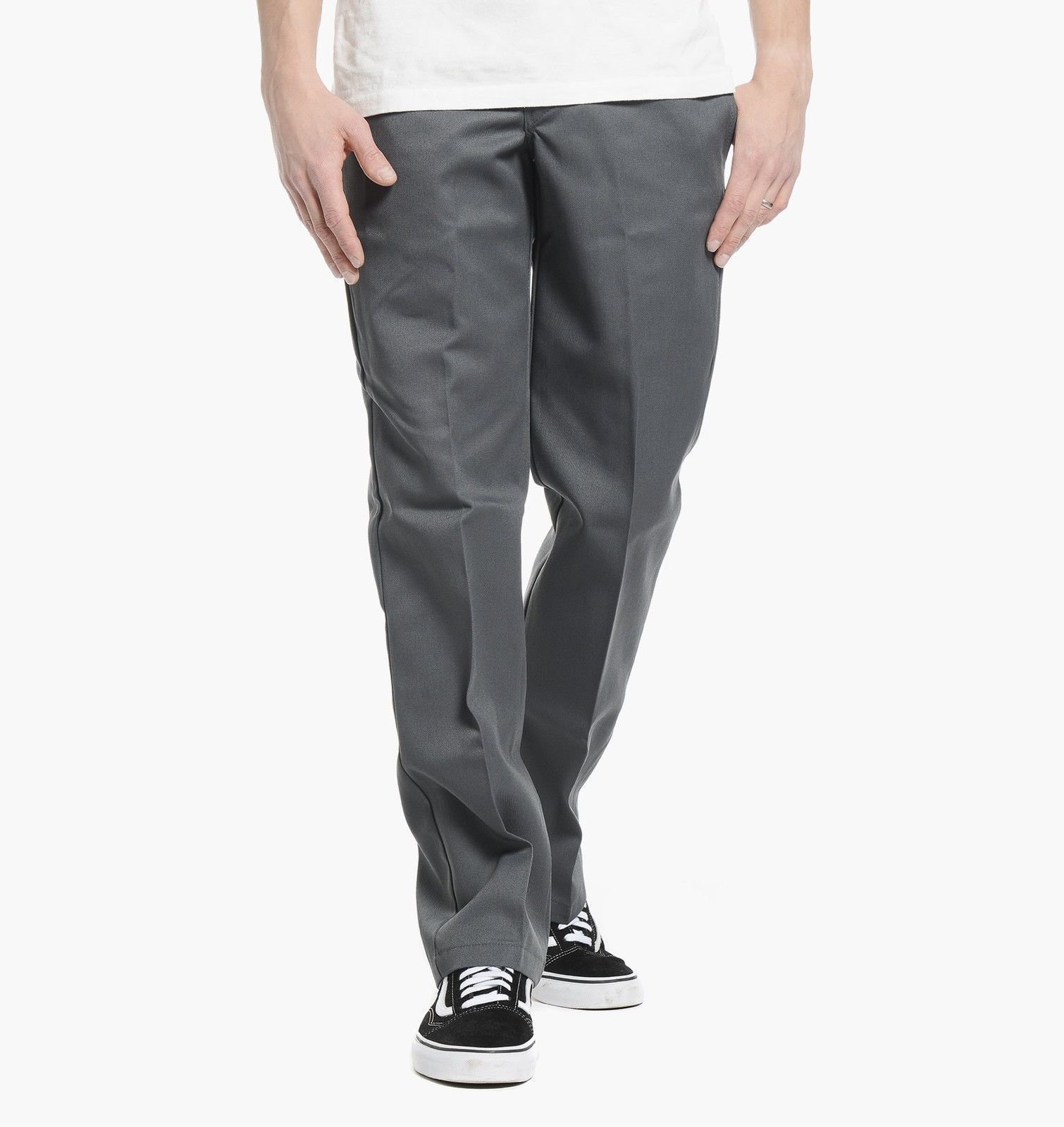 Dickies slim fit sales grey