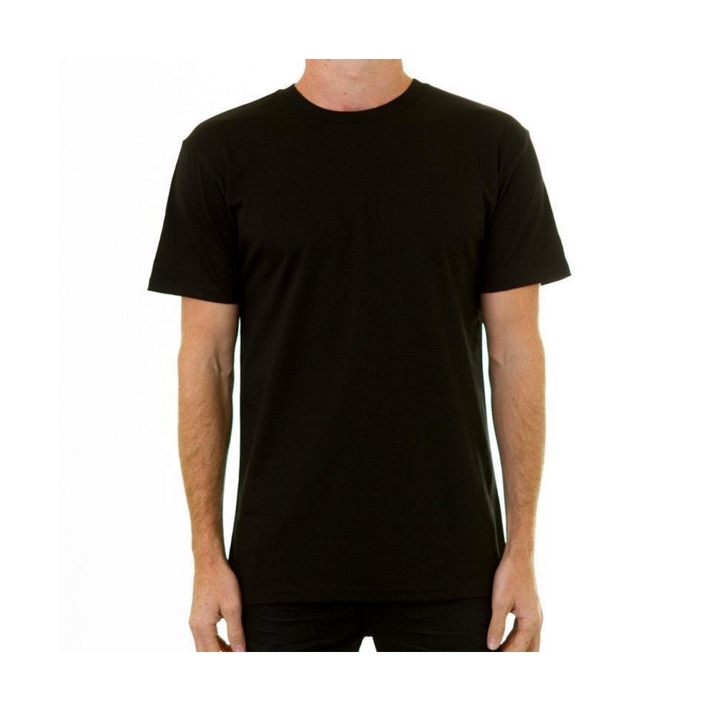 plain black jersey shirt