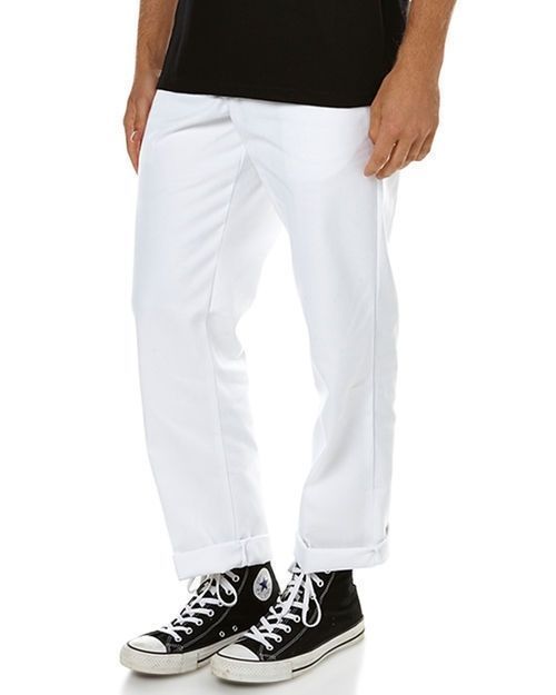 dickies work pants white