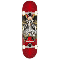 BIRDHOUSE SKATE COMPLETE TONY HAWK ICON RED 8.0"