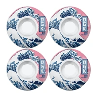 DGK Skateboard Wheels Tsunami Pink 53mm 101d