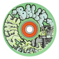 Santa Cruz - Slime Balls Accelerator Light Ups 66mm 78a Slime Balls Skateboard Wheels Green LED Lights