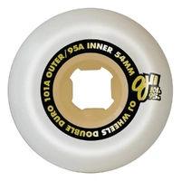 54MM DOUBLE DUROS GUM HARDLINE 101A/95A OJ WHEELS