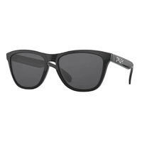 Oakley Shades Frogskins Polished Black / Grey Lens Sunglasses