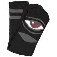 TOY MACHINE SOCKS SECT EYE SOCK BLACK NEW AUSTRALIAN SELLER KINGPIN SKATE SHOP FREE POST