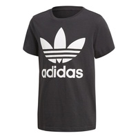 ADIDAS J TRF TEE TEE BLACK / WHITE CF8545 AUST SELLER YOUTH BOYS KIDS