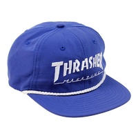 Thrasher Rope 6 Panel Hat Blue / white Cap Skate Australian Seller