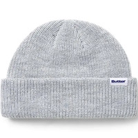 BUTTER GOODS GREY WHARFIE BEANIE KINGPIN BUTTERGOODS