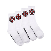 INDEPENDENT SOCKS CREW 4PACK OG CROSS SIZE 6-10 INDY FREE POSTAGE AUSTRALIAN SELLER