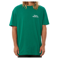 STUSSY TEE THINK SS T-SHIRT KELLY GREEN AUST SELLER