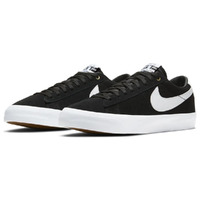 NIKE BLAZER LOW GT BLACK WHITE BLACK MENS SKATE SHOP AUS SKATE SHOP FREE POST 