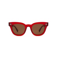 Epokhe Sunglasses Dylan blood red / POLISHED BRONZE Mens Womens Shades Free postage
