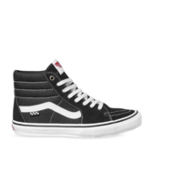 Vans Shoes Sk8-Hi (Pro) skate Shoes BLACK / WHITE Aust High Top Classics SK8 HI skate