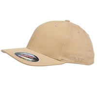 FLEXFIT PERMA CURVE CAP KHAKI 6277 NEW FLEX FIT CAP AUST HAT HATS CAPS