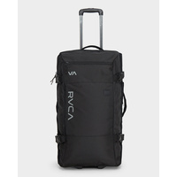 RVCA EASTERN LARGE ROLLER Travel Bag RUCA BLACK WHEEL BACK PACKS BAGS AUST SELLER