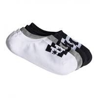 DC LINER SOCKS 5 PACK assorted MENS US 8 - 11 SOCK SOX