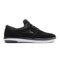 LAKAI FREMONT BLACK / CHARCOAL SUEDE NEW SKATEBOARD SHOES AUST SELLER SHOES FOOTWEAR