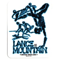 POWELL PERALTA SKATEBOARD OG STICKER LANCE MOUNTAIN LARGE 4.5" INCH NEW 1 ASSORTED STICKER