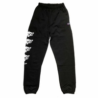 HOTEL BLUE Black New Guard Dog NYC Sweat Pants Trackies Champion Free Post Aus Seller Skate Shop Kingpin