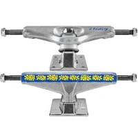 VENTURE SKATEBOARD TRUCKS HI LT TOUZERY 5.6" POLISHED SILVER SKATE TRUCK