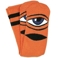 TOY MACHINE SOCKS SECT EYE SOCK RUST NEW AUSTRALIAN SELLER KINGPIN SKATE SHOP