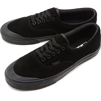 VANS SHOES ERA TC BLACK / BLACK /  BLACK (SUEDE) TOE CAP VN0A4BTP6D3