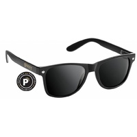 GLASSY LEONARD POLOURIZED BLACK SUNGLASSES SHADES SUNNIES SKATE SURF