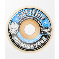 SPITFIRE FORMULA FOUR SKATEBOARD WHEELS 53MM SF F4 99D CONICAL FULL BLUE PRINT