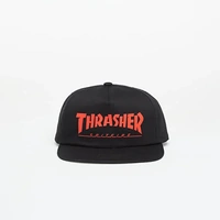 Thrasher x Spitfire Snapback Hat Black Red Thrasher Magazine